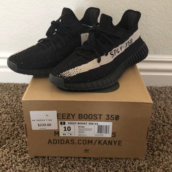 adidas yeezy boost 350 v2 oreo by1604